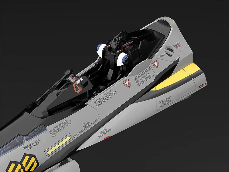 Macross Frontier Plastic Model Kit PLAMAX MF-63: minimum factory Fighter Nose Collection VF-25S (Ozma Lee's Fighter) 34 cm product photo