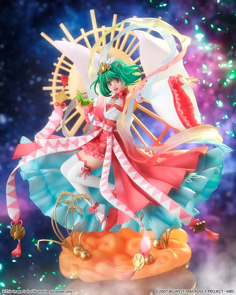 Macross Frontier SHIBUYA SCRAMBLE FIGURE PVC Statue 1/7 Ranka Lee Amaterasu Ver. 29 cm product photo