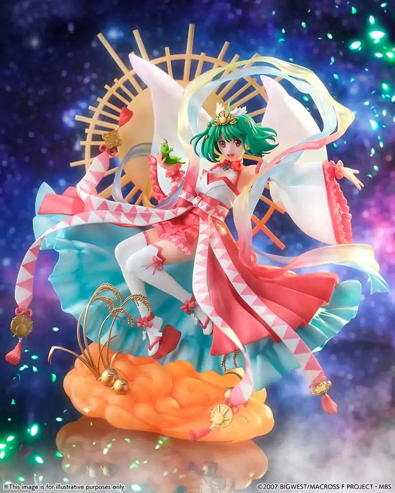 Macross Frontier SHIBUYA SCRAMBLE FIGURE PVC Statue 1/7 Ranka Lee Amaterasu Ver. 29 cm product photo