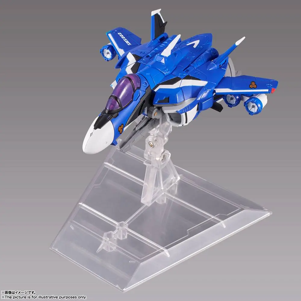 Macross Frontier TINY SESSION VF-25G MESSIAH VALKYRIE (MICHAEL USE) with RANKA 10 cm product photo
