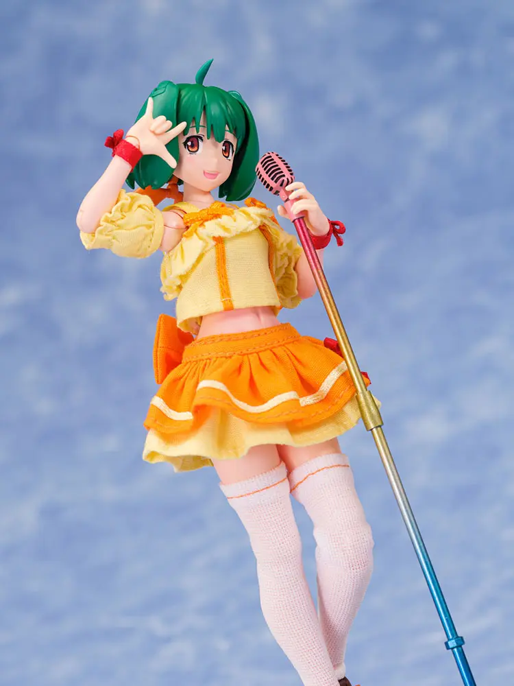 Macross Frontier Plastic Model Kit VF-25F Messiah Ranka Lee Macross 40th Anniversary 22 cm product photo