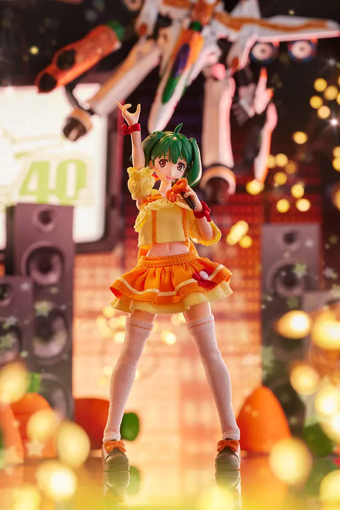 Macross Frontier Plastic Model Kit VF-25F Messiah Ranka Lee Macross 40th Anniversary 22 cm product photo