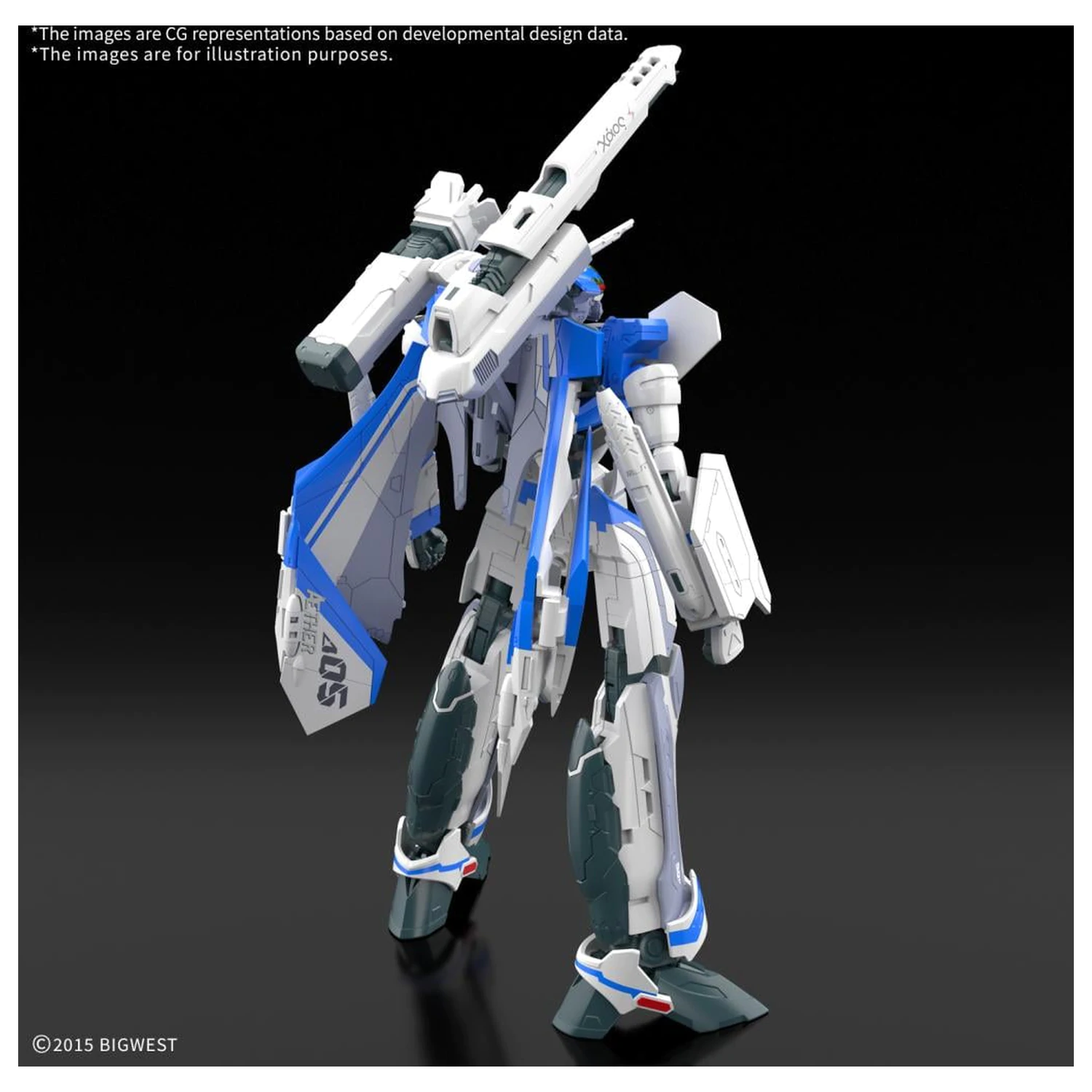 Macross HG 1/100 VF-31J Siegfried (Hayate Immelmann Use) Model Kit product photo