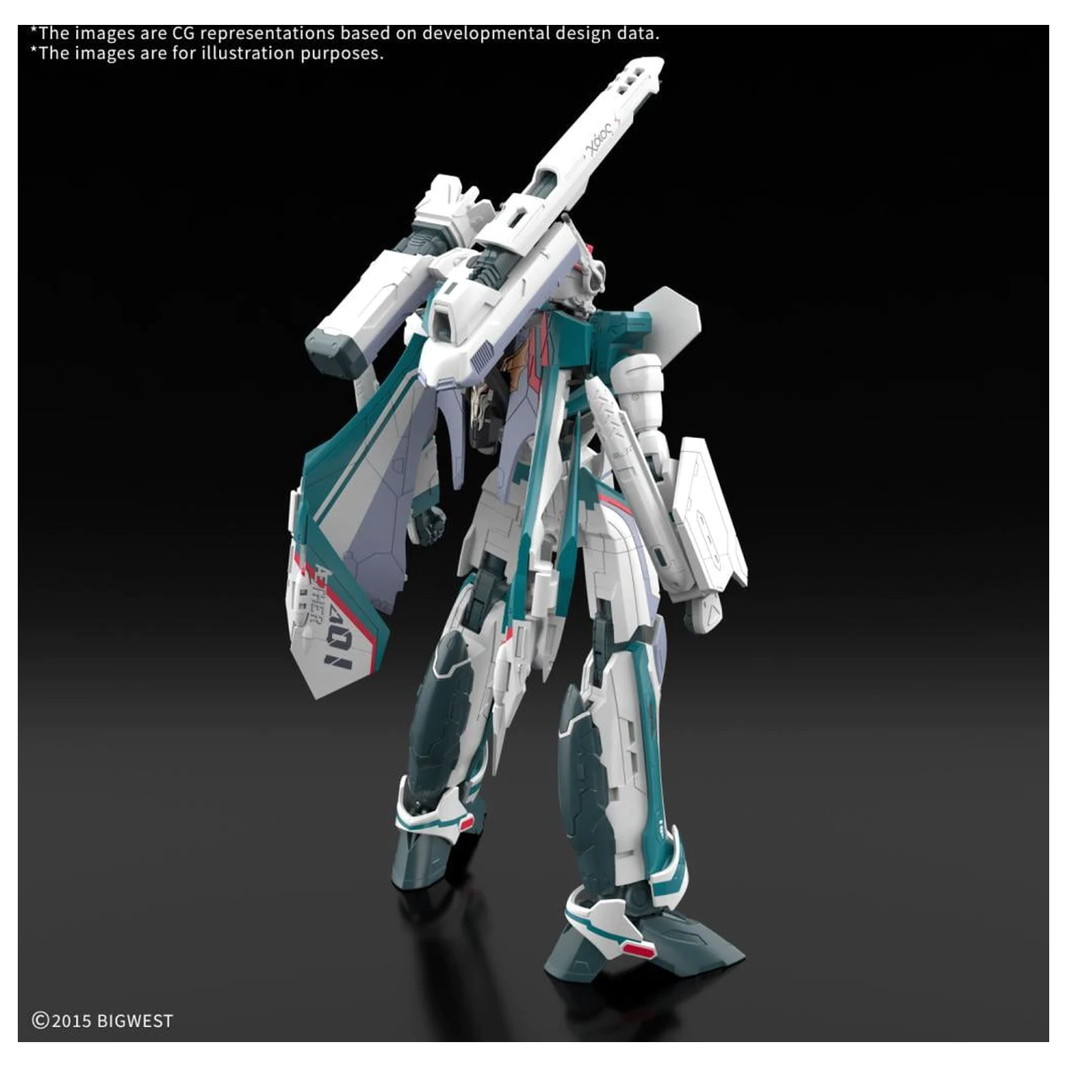 Macross HG 1/100 VF-31S Siegfried (Arad Moders Use) Model Kit product photo