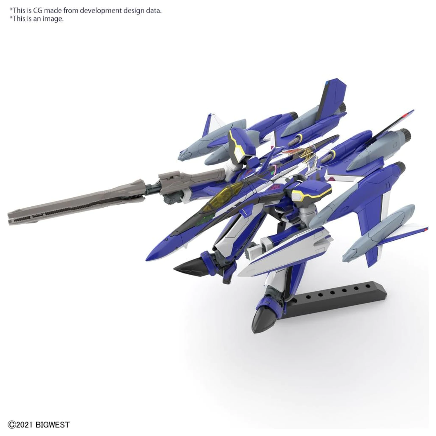 MACROSS HG 1/100 YF-29 Durandal Valkyrie Full Set Model Kit product photo