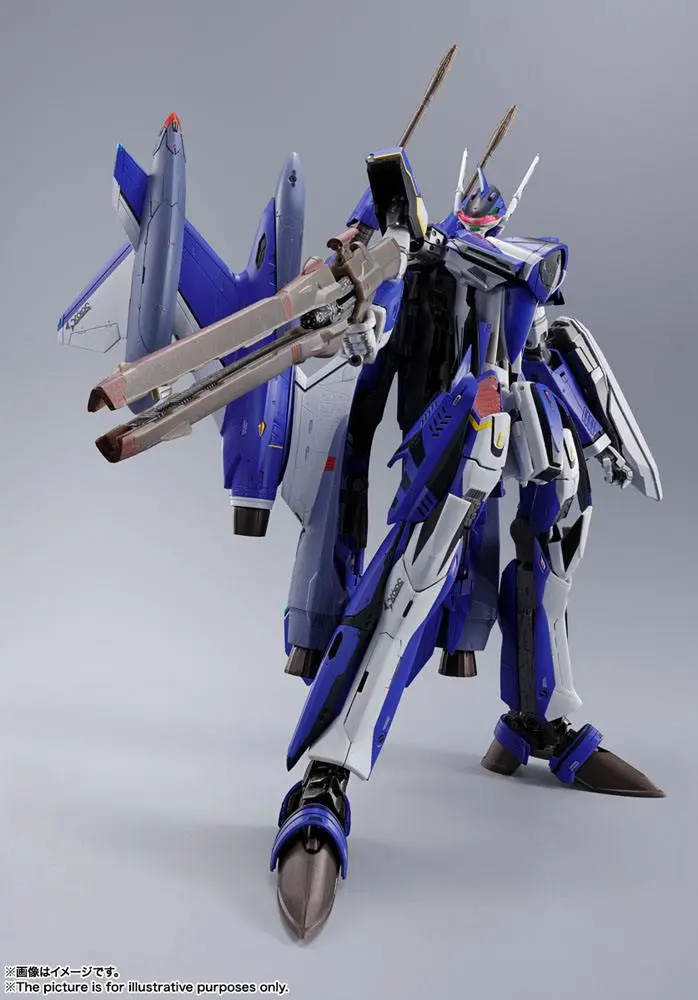 Macross Movie: Absolut Live DX Chogokin Diecast Action Figure YF-29 Durandal (Maximilian Genius) Full Set Pack 22 cm product photo