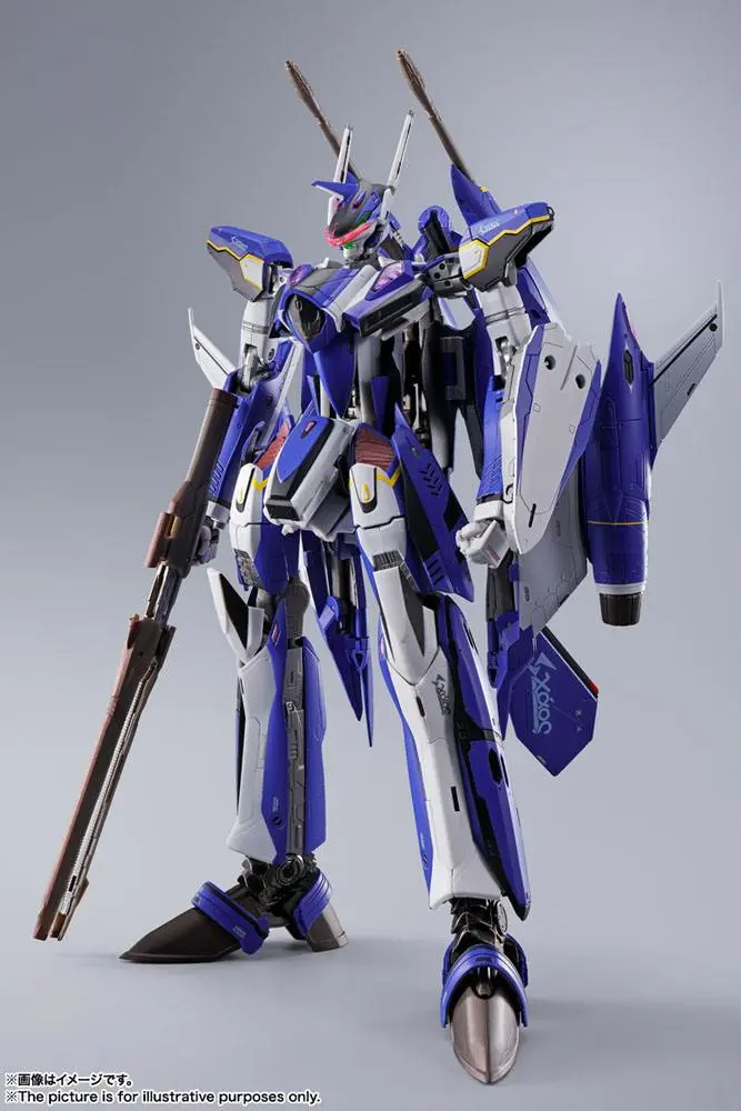 Macross Movie: Absolut Live DX Chogokin Diecast Action Figure YF-29 Durandal (Maximilian Genius) Full Set Pack 22 cm product photo