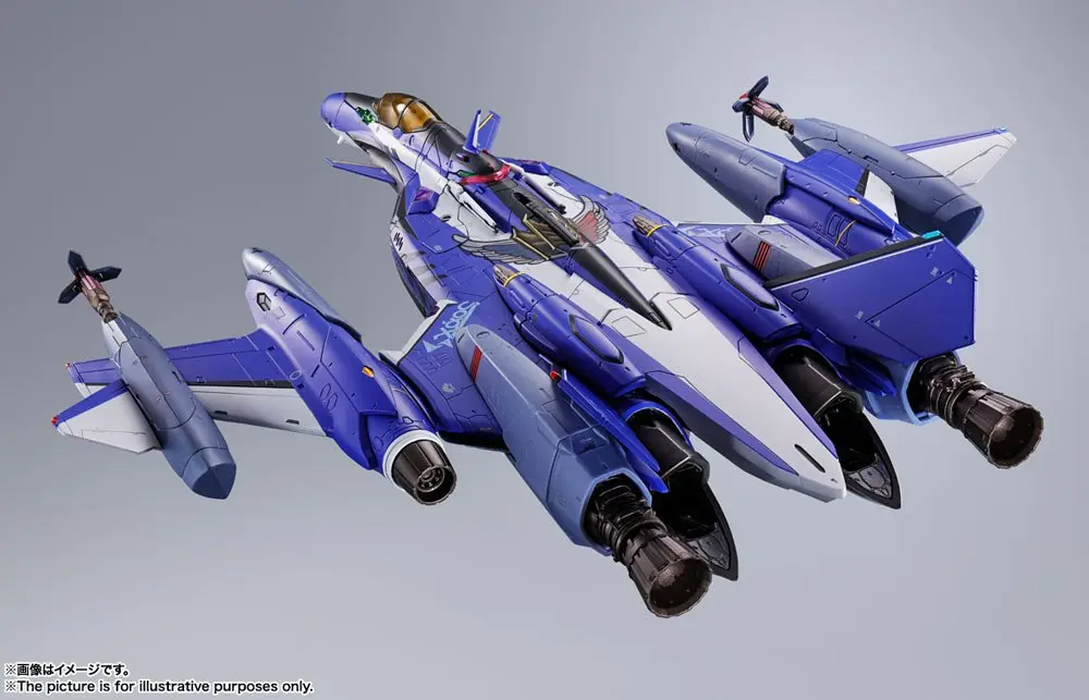 Macross Movie: Absolut Live DX Chogokin Diecast Action Figure YF-29 Durandal (Maximilian Genius) Full Set Pack 22 cm product photo