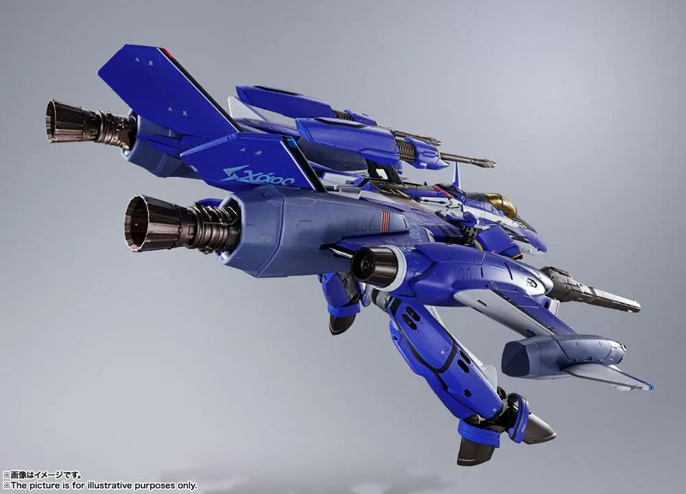 Macross Movie: Absolut Live DX Chogokin Diecast Action Figure YF-29 Durandal (Maximilian Genius) Full Set Pack 22 cm product photo