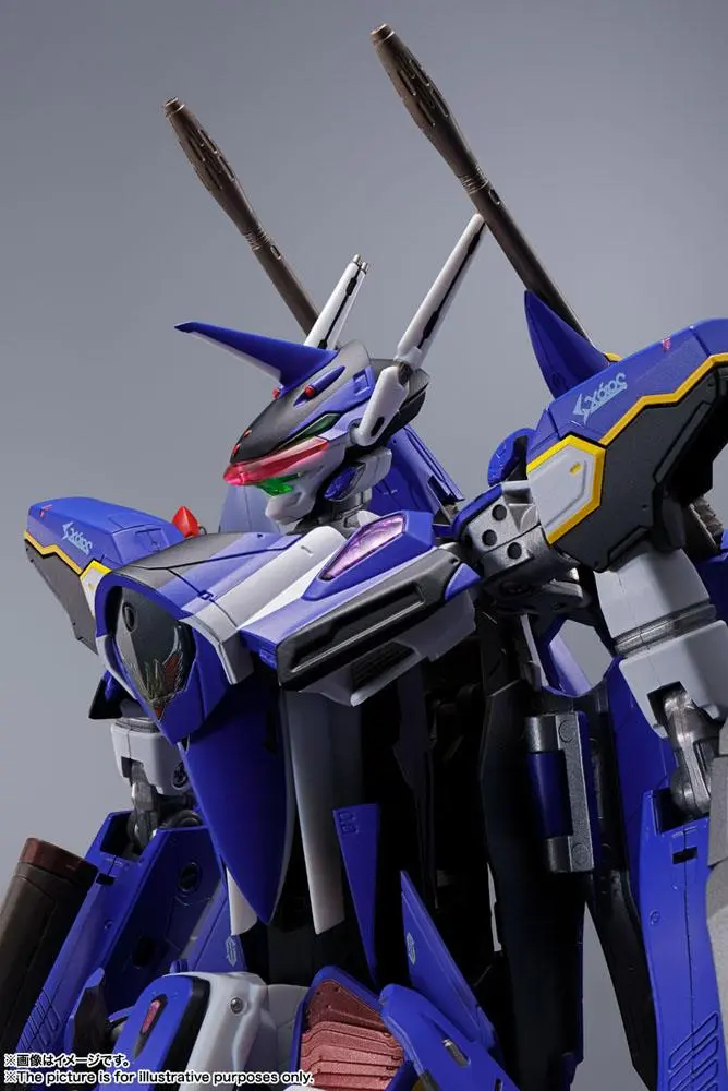 Macross Movie: Absolut Live DX Chogokin Diecast Action Figure YF-29 Durandal (Maximilian Genius) Full Set Pack 22 cm product photo