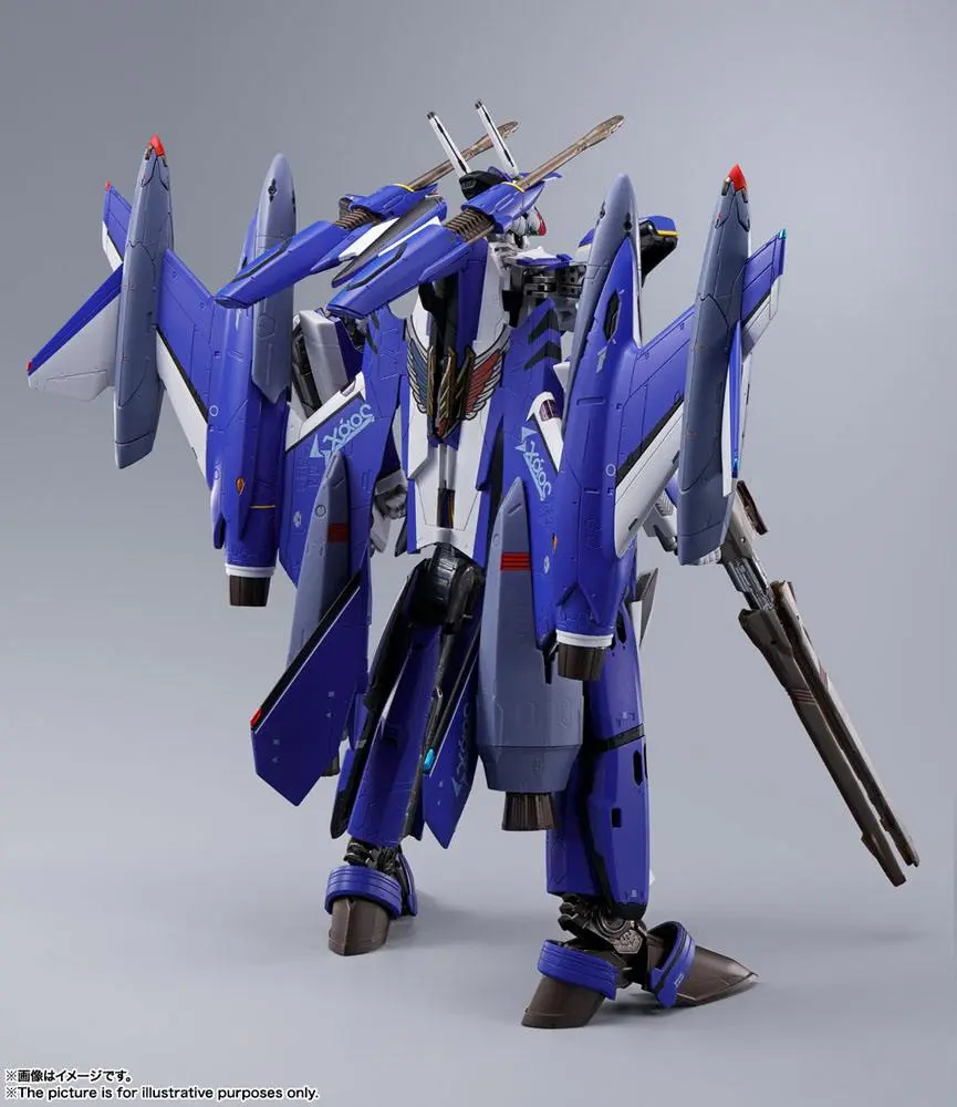 Macross Movie: Absolut Live DX Chogokin Diecast Action Figure YF-29 Durandal (Maximilian Genius) Full Set Pack 22 cm product photo
