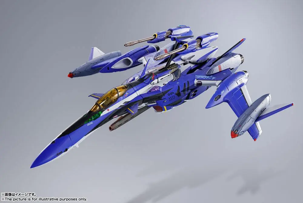 Macross Movie: Absolut Live DX Chogokin Diecast Action Figure YF-29 Durandal (Maximilian Genius) Full Set Pack 22 cm product photo