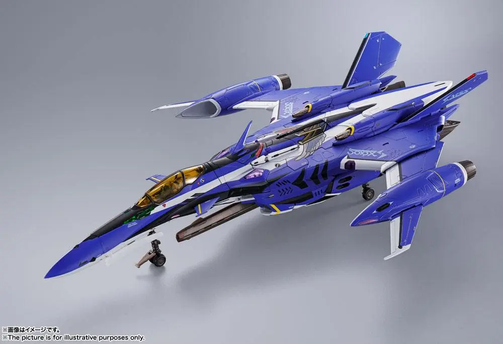 Macross Movie: Absolut Live DX Chogokin Diecast Action Figure YF-29 Durandal (Maximilian Genius) Full Set Pack 22 cm product photo