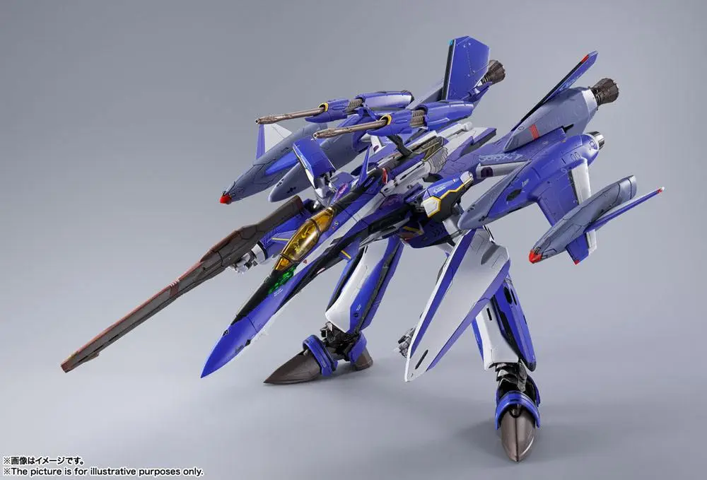 Macross Movie: Absolut Live DX Chogokin Diecast Action Figure YF-29 Durandal (Maximilian Genius) Full Set Pack 22 cm product photo