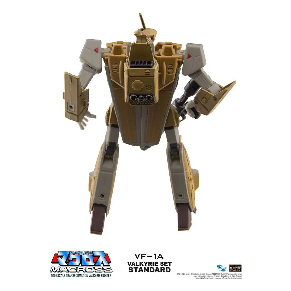 Macross Retro Transformable Collection Action Figure 1/100 VF-1A Valkyrie 13 cm product photo