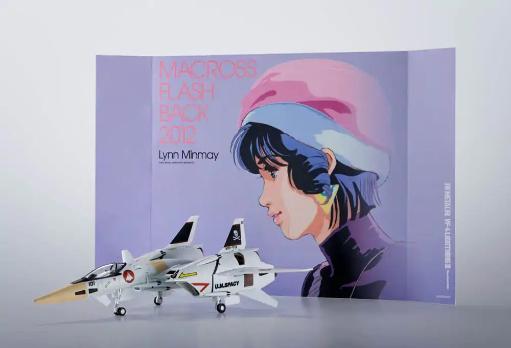 Macross The Super Dimension Fortress Hi-Metal R Action Figure VF-4 Lightning III -Flash Back 2012- 29 cm product photo