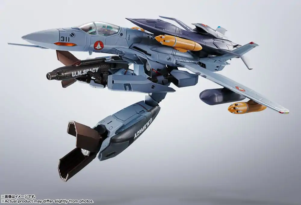 Macross Zero Hi-Metal R Action Figure VF-0A Phoenix (Shin Kudo Use) & QF-2200D-B Ghost 30 cm termékfotó