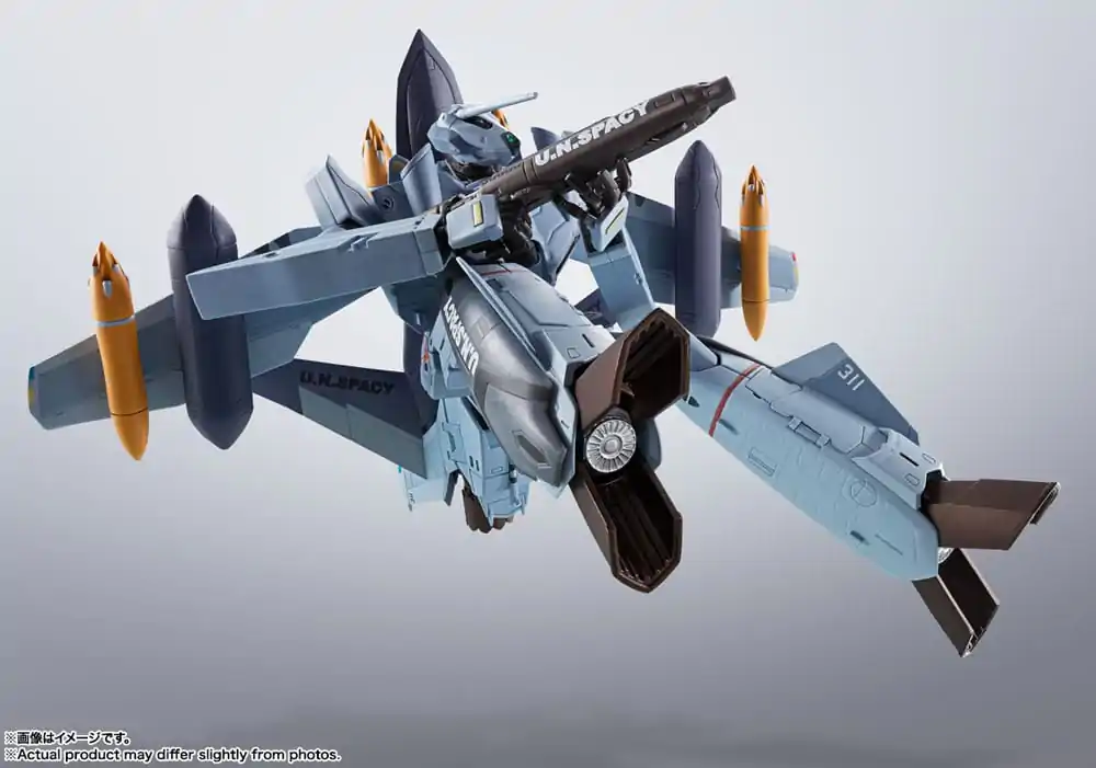 Macross Zero Hi-Metal R Action Figure VF-0A Phoenix (Shin Kudo Use) & QF-2200D-B Ghost 30 cm termékfotó