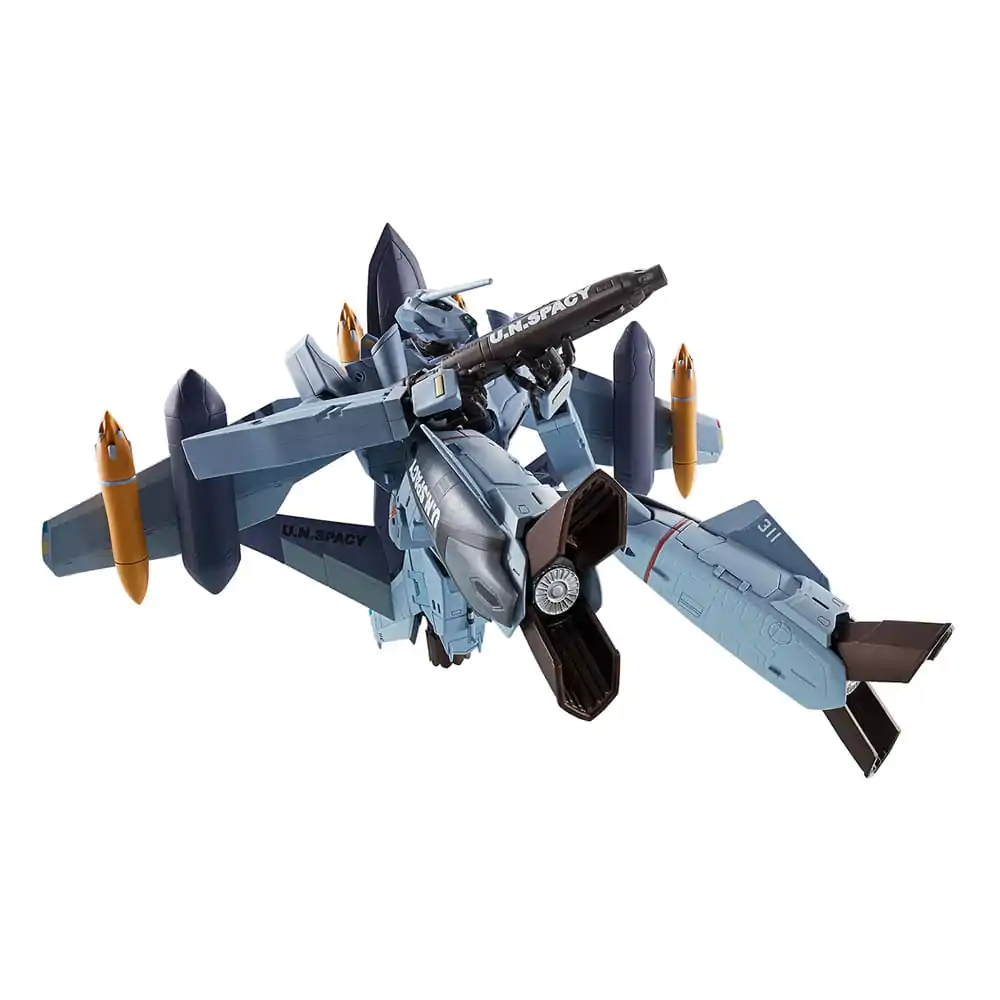 Macross Zero Hi-Metal R Action Figure VF-0A Phoenix (Shin Kudo Use) & QF-2200D-B Ghost 30 cm termékfotó