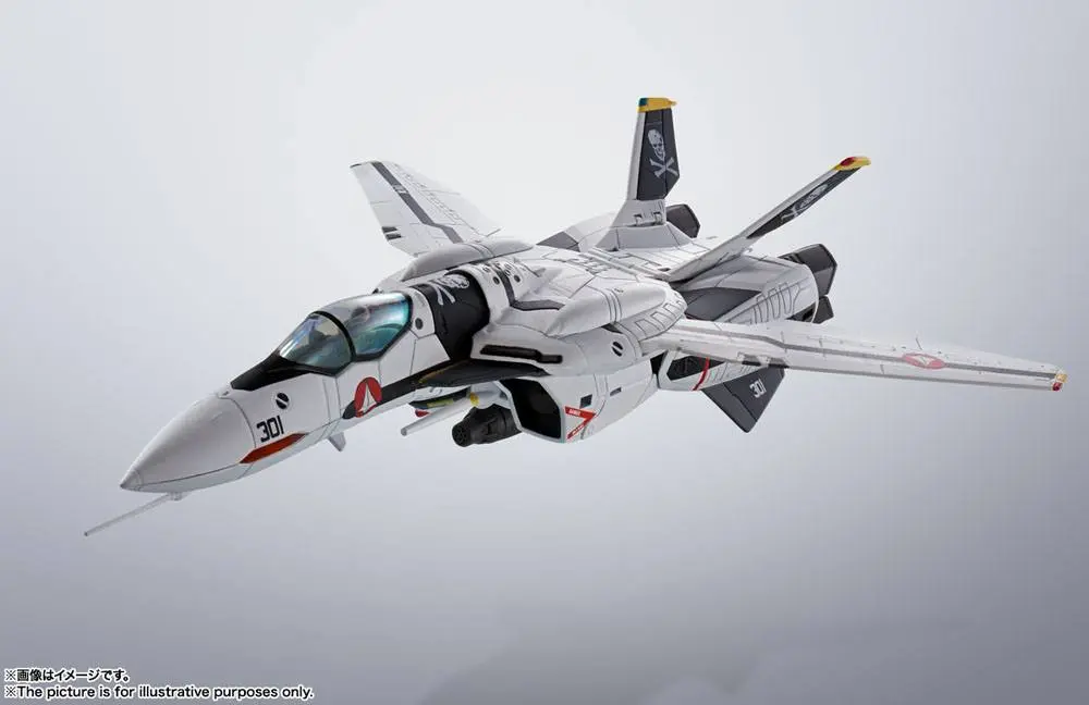 Macross Zero Hi-Metal R Action Figure VF-0S Phoenix (Roy Focker Use) 14 cm product photo