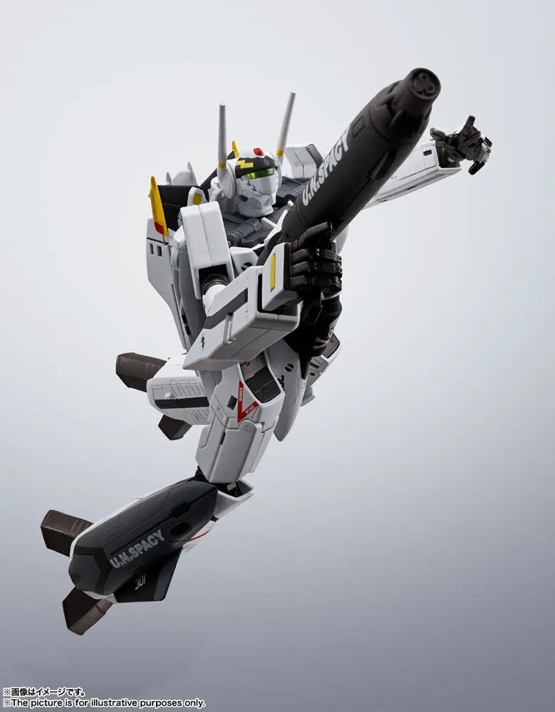 Macross Zero Hi-Metal R Action Figure VF-0S Phoenix (Roy Focker Use) 14 cm product photo