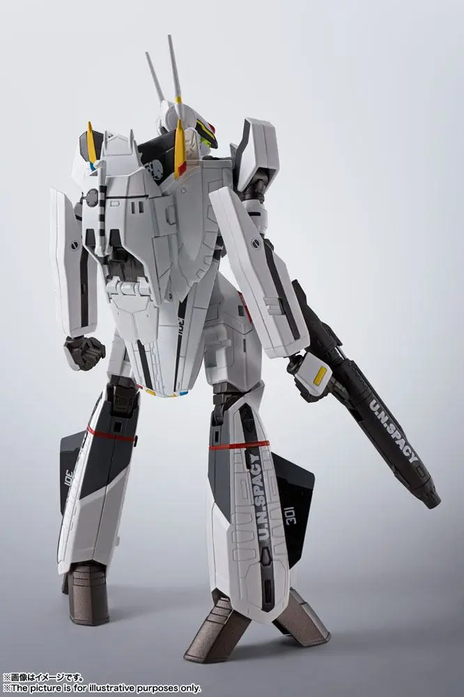 Macross Zero Hi-Metal R Action Figure VF-0S Phoenix (Roy Focker Use) 14 cm product photo
