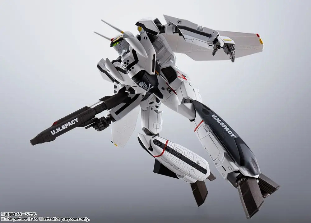 Macross Zero Hi-Metal R Action Figure VF-0S Phoenix (Roy Focker Use) 14 cm product photo