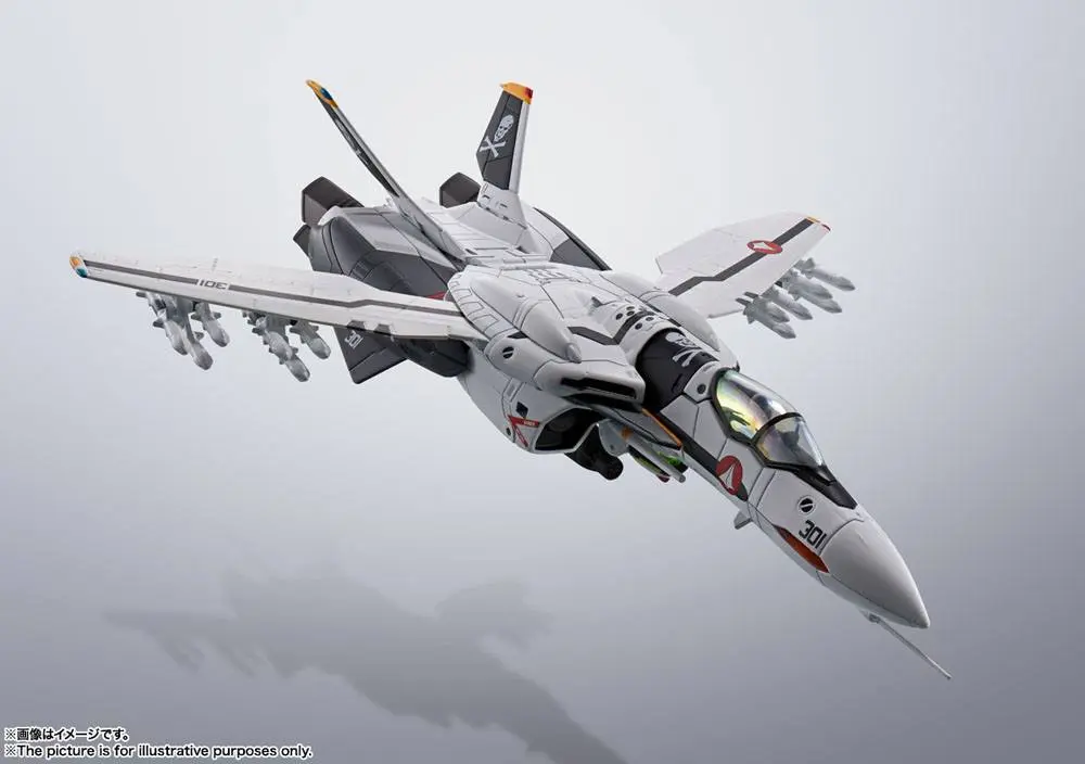 Macross Zero Hi-Metal R Action Figure VF-0S Phoenix (Roy Focker Use) 14 cm product photo