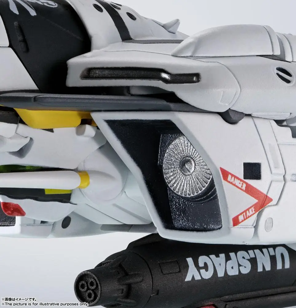 Macross Zero Hi-Metal R Action Figure VF-0S Phoenix (Roy Focker Use) 14 cm product photo