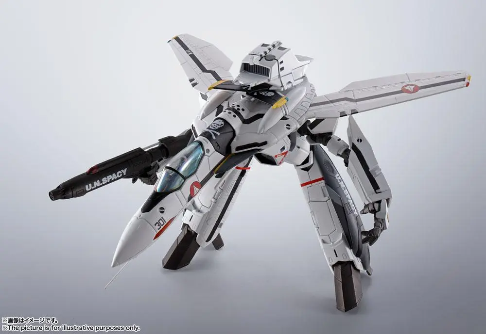 Macross Zero Hi-Metal R Action Figure VF-0S Phoenix (Roy Focker Use) 14 cm product photo