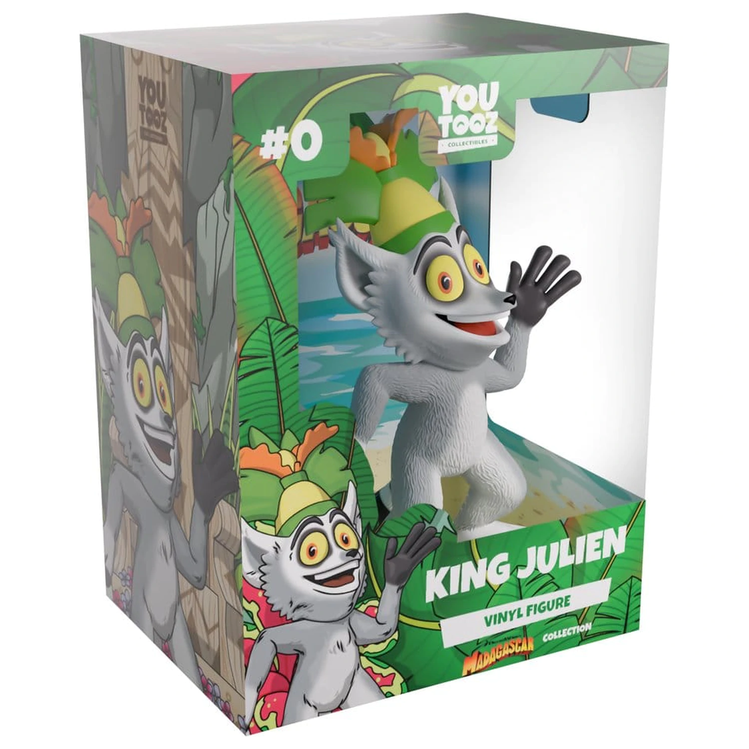 Madagascar Vinyl Figure King Julien 12 cm product photo