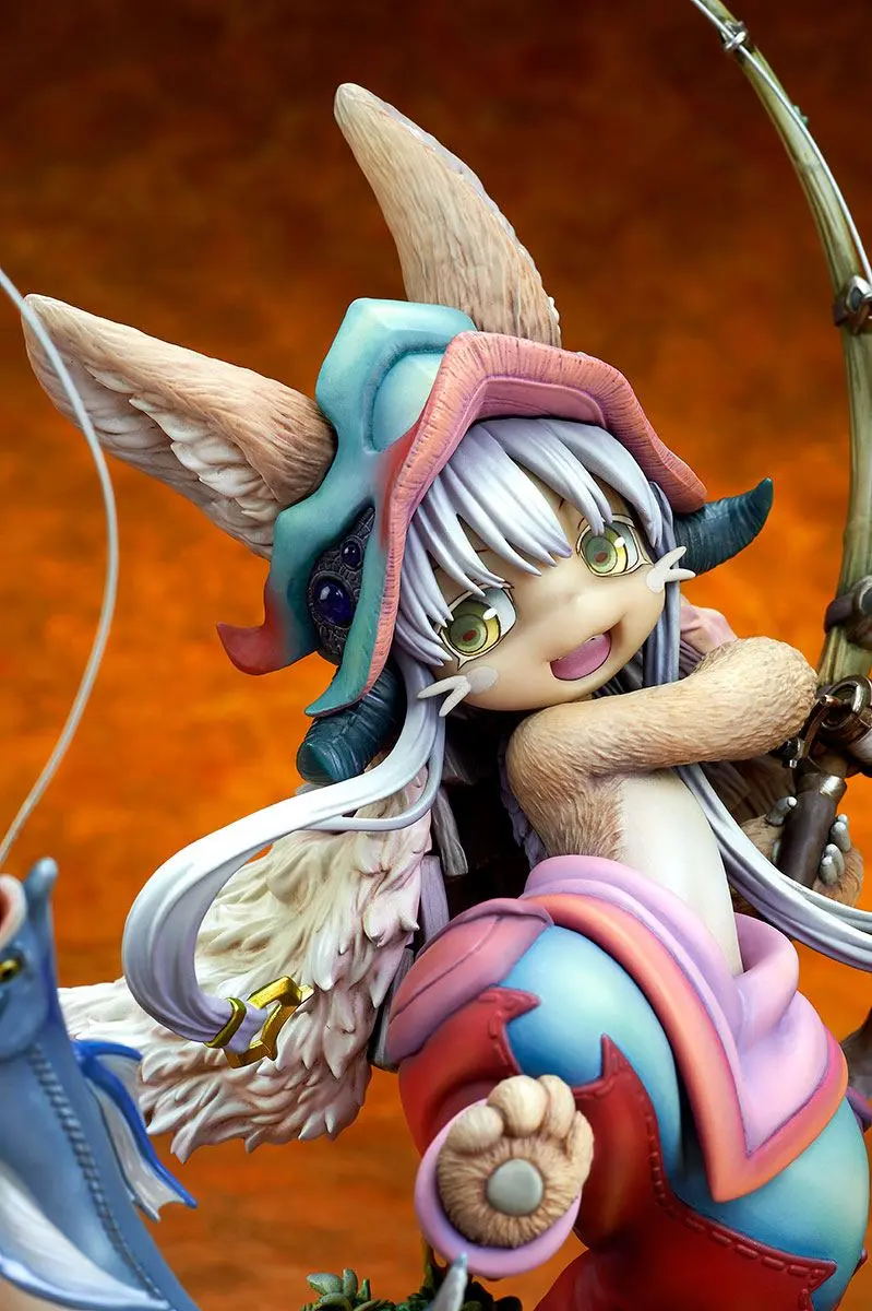 Made in Abyss PVC Statue 1/8 Nanachi Gankimasu Fishing 23 cm product photo