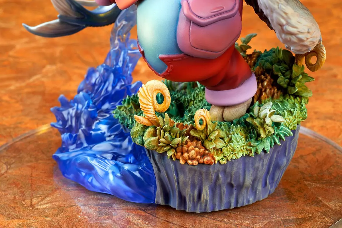 Made in Abyss PVC Statue 1/8 Nanachi Gankimasu Fishing 23 cm product photo