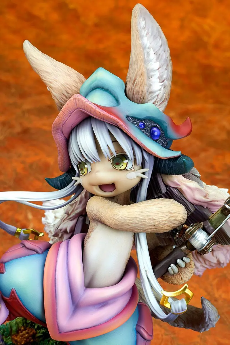 Made in Abyss PVC Statue 1/8 Nanachi Gankimasu Fishing 23 cm product photo