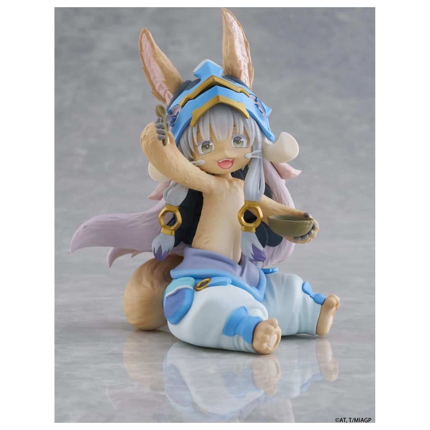 Made in Abyss Desktop Cute PVC Figure Nanachi (Mealtime ver.) 13 cm product photo
