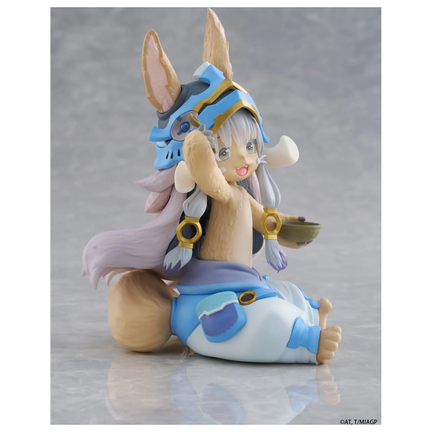 Made in Abyss Desktop Cute PVC Figure Nanachi (Mealtime ver.) 13 cm product photo