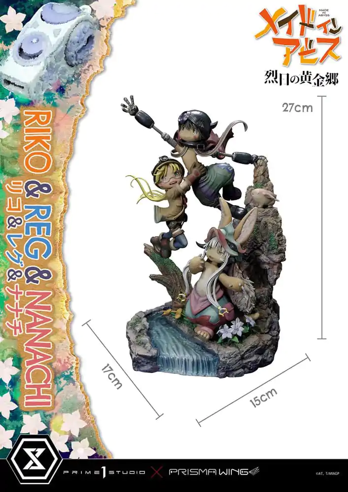 Made in Abyss Statue Riko, Reg &amp; Manachi 27 cm product photo