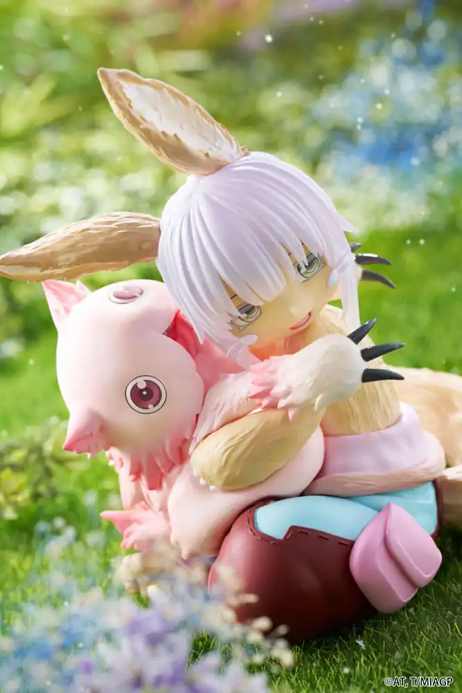 Made in Abyss: The Golden City of the Scorching Sun PVC Statue Desktop Cute Figure Nanachi &amp; Mitty Reissue 13 cm product photo