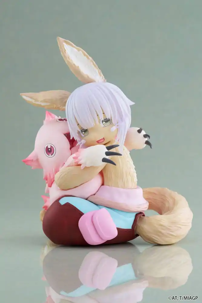 Made in Abyss: The Golden City of the Scorching Sun PVC Statue Desktop Cute Figure Nanachi &amp; Mitty Reissue 13 cm product photo