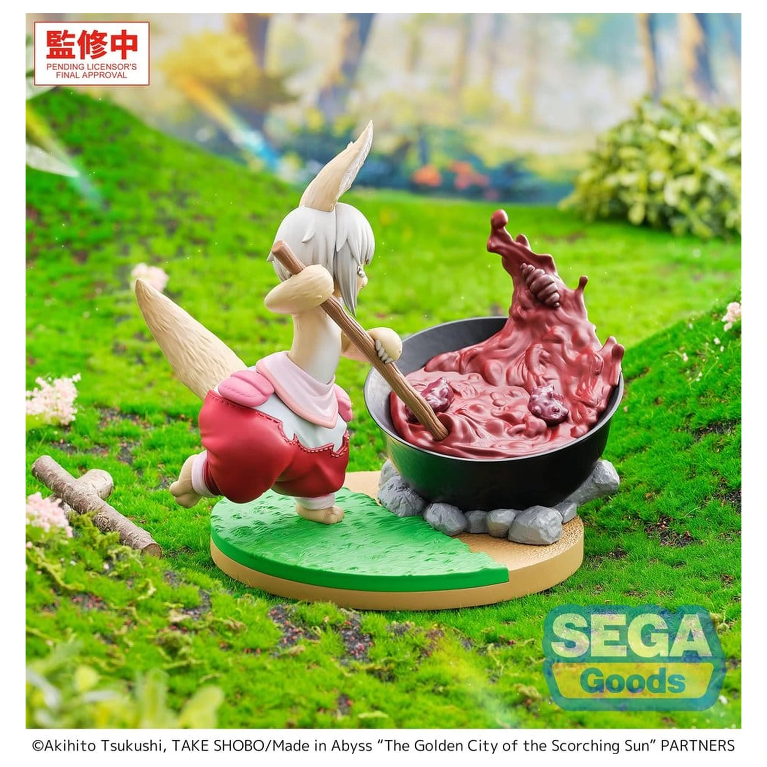 Made in Abyss: The Golden City of the Scorching Sun Luminasta PVC Figure Nanachi ~Dreaming of Mealtime~ 14 cm product photo