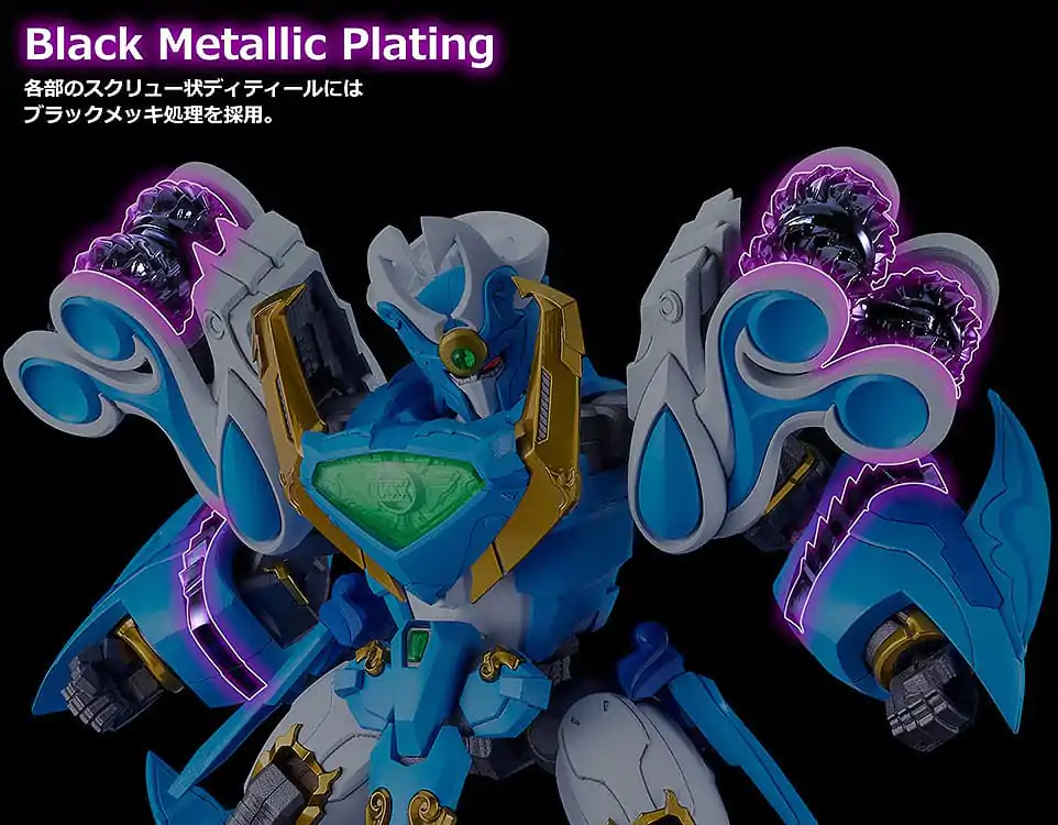 Mado King Granzort Moderoid Plastic Model Kit King´s Style Aquabeat Gold Edition 18 cm product photo