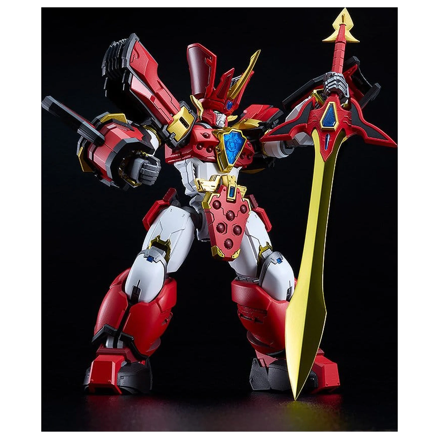 Mado King Granzort Moderoid King's Style Plastic Model Kit Granzort Gold Edition 19 cm product photo