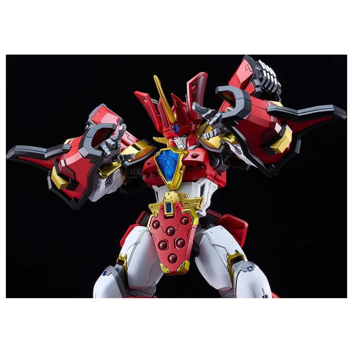 Mado King Granzort Moderoid King's Style Plastic Model Kit Granzort Gold Edition 19 cm product photo
