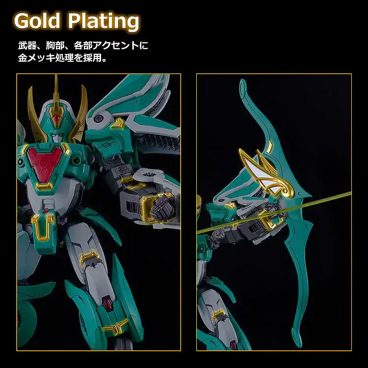 Mado King Granzort Moderoid Plastic Model Kit King´s Style Winzert Gold Edition 18 cm product photo