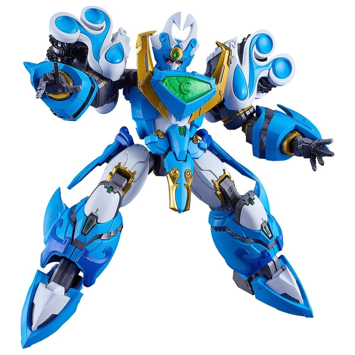 Mado King Granzort Moderoid Plastic Model Kit King's Style Aquabeat Gold Edition 18 cm product photo