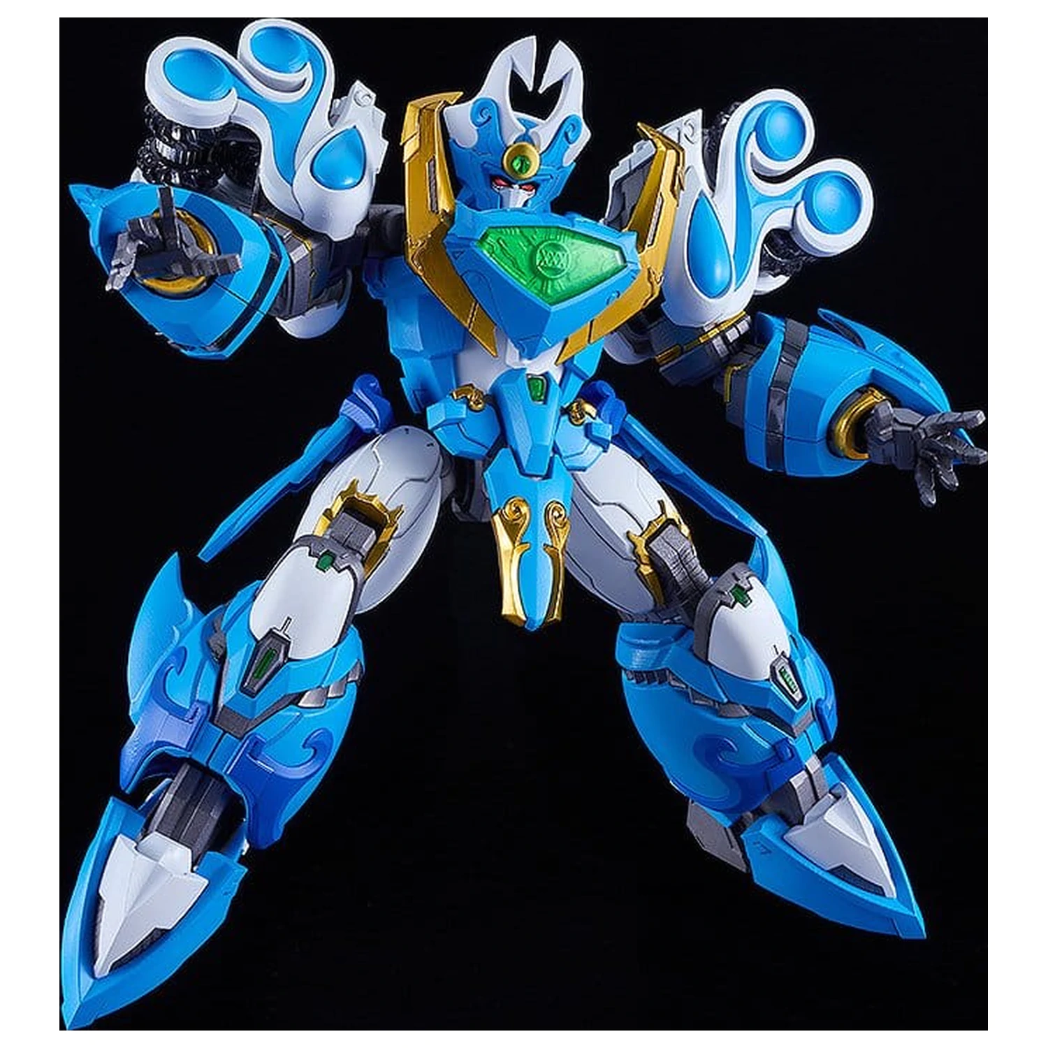 Mado King Granzort Moderoid Plastic Model Kit King's Style Aquabeat Gold Edition 18 cm product photo