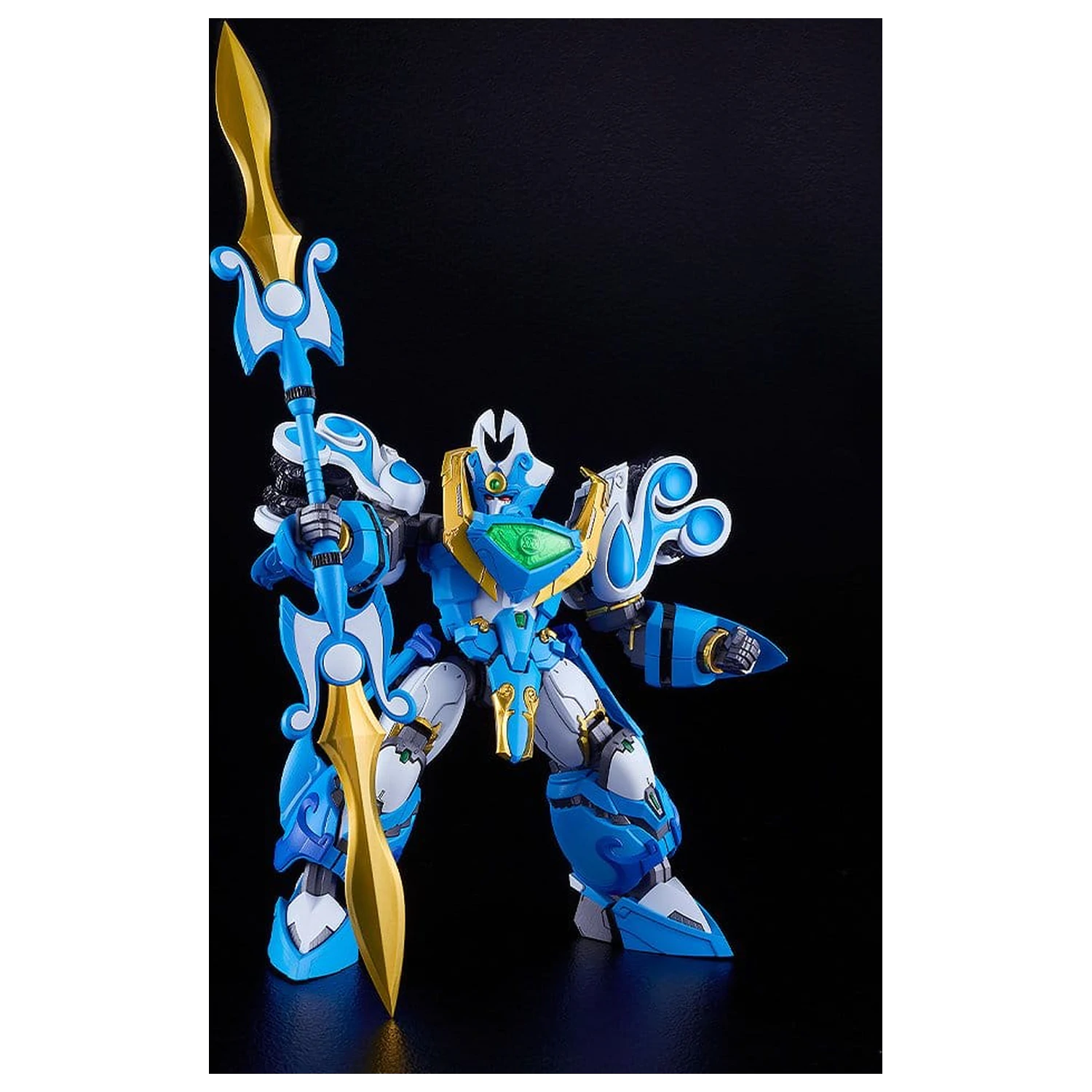 Mado King Granzort Moderoid Plastic Model Kit King's Style Aquabeat Gold Edition 18 cm product photo