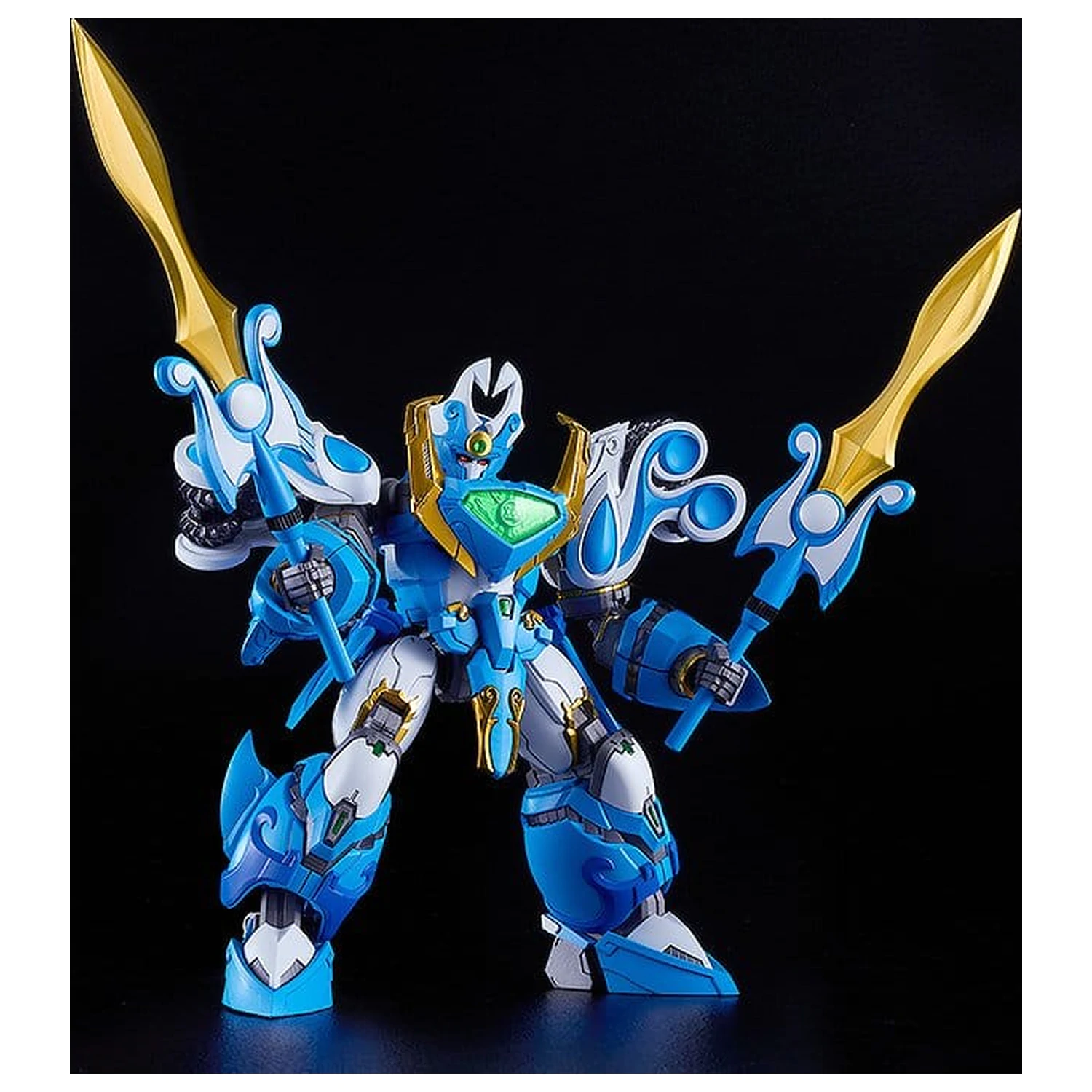 Mado King Granzort Moderoid Plastic Model Kit King's Style Aquabeat Gold Edition 18 cm product photo