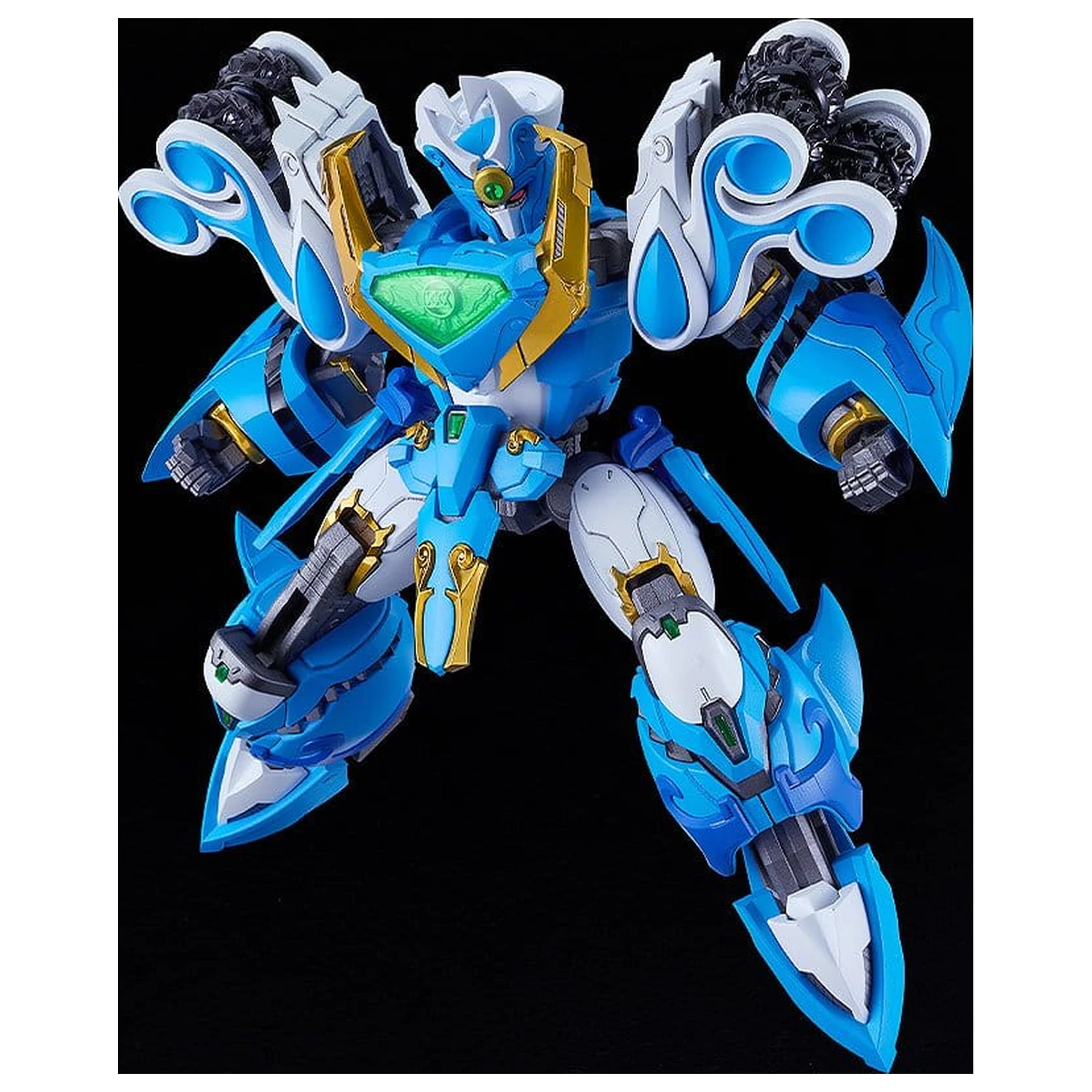 Mado King Granzort Moderoid Plastic Model Kit King's Style Aquabeat Gold Edition 18 cm product photo