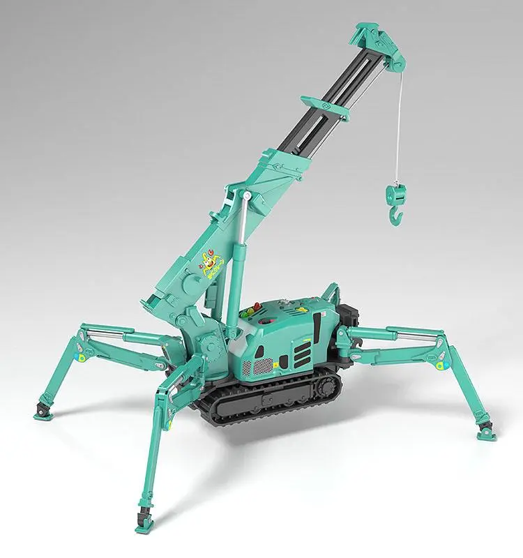 Maeda Seisakusho Moderoid Plastic Model Kit 1/20 Spider Crane (Green) 25 cm product photo